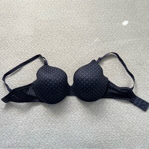 NWOT Warner’s Bra in Deep Grey/Black